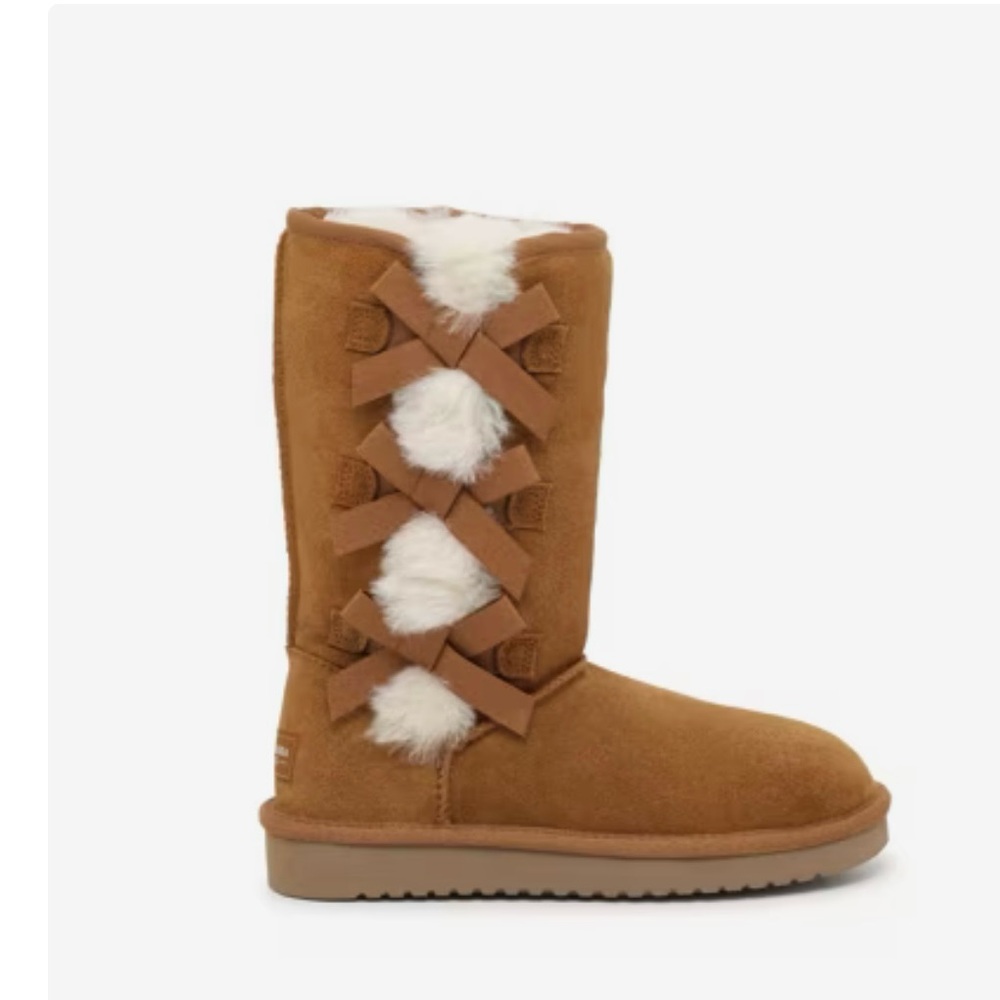 Koolaburra Chestnut Shearling Boots